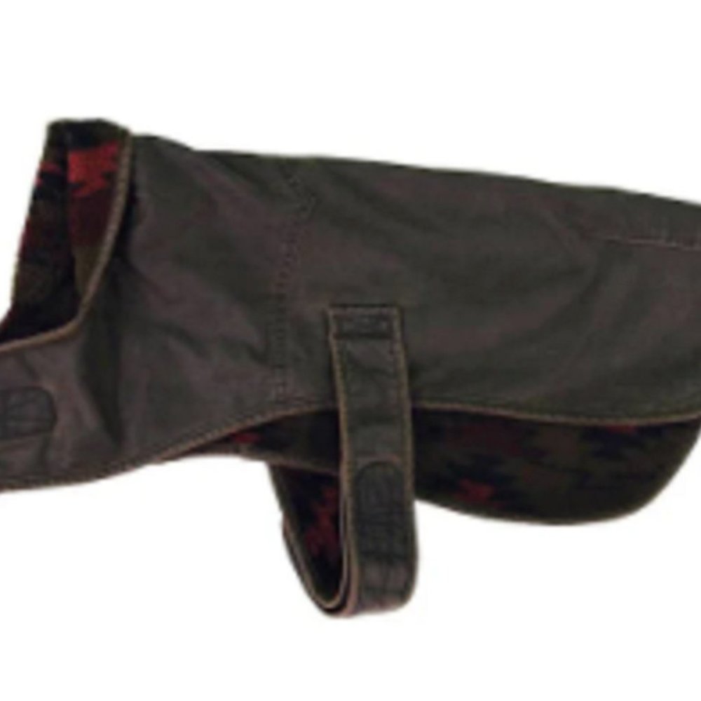 Fashion Pet Brown Corduroy Hunters Run Dog Coat